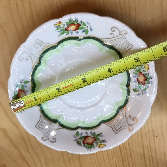 Vintage Ucagco Occupied Japan Eggshell Porcelain Cup and Saucer - Picture 11 of 11